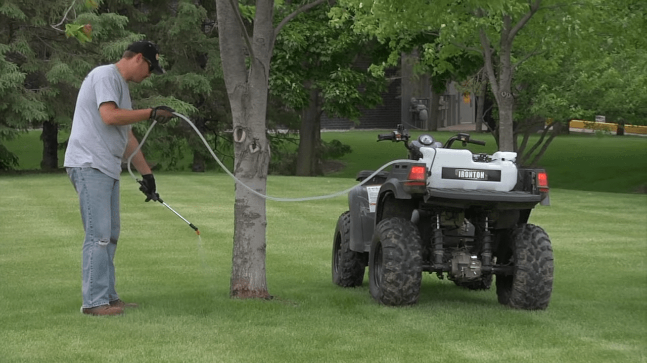 Ironton ATV spot sprayer