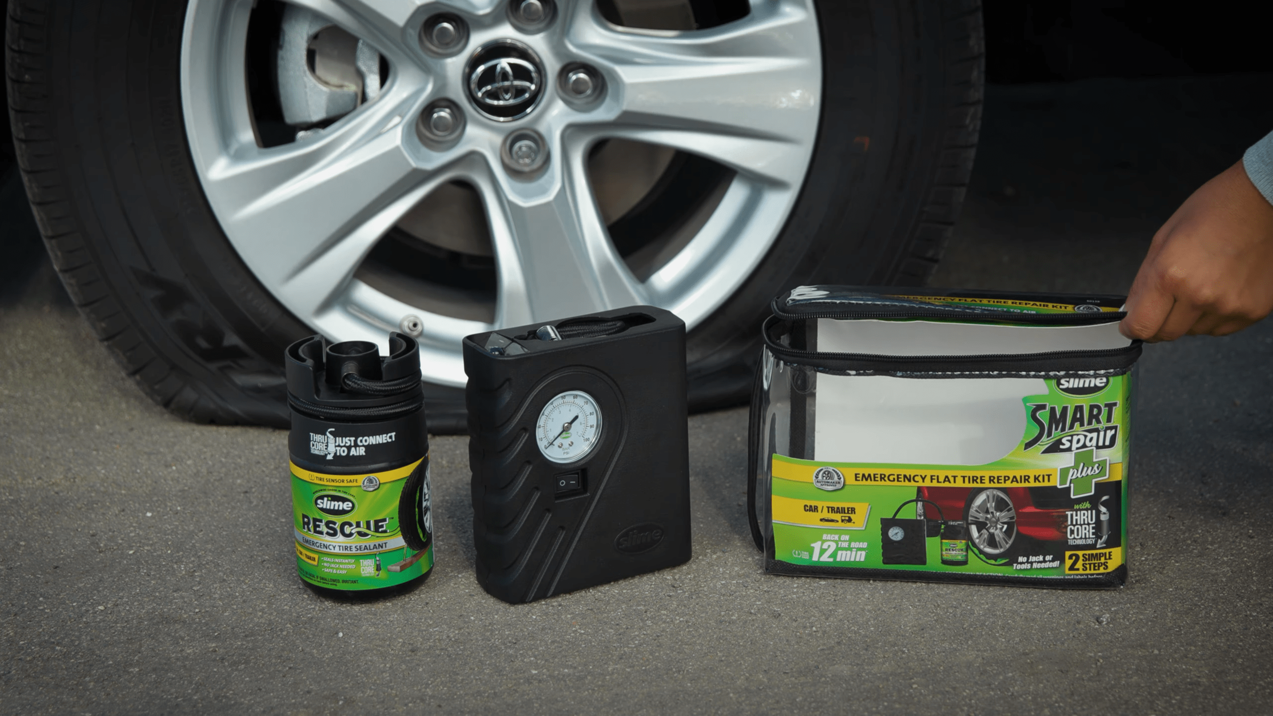 Slime smart tire repair kit