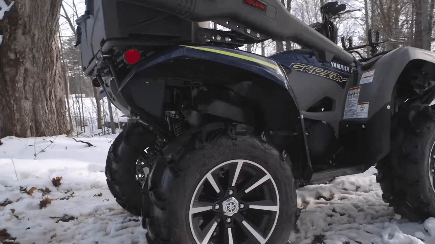 Yamaha Grizzly EPS ATV - For Ice Fishing