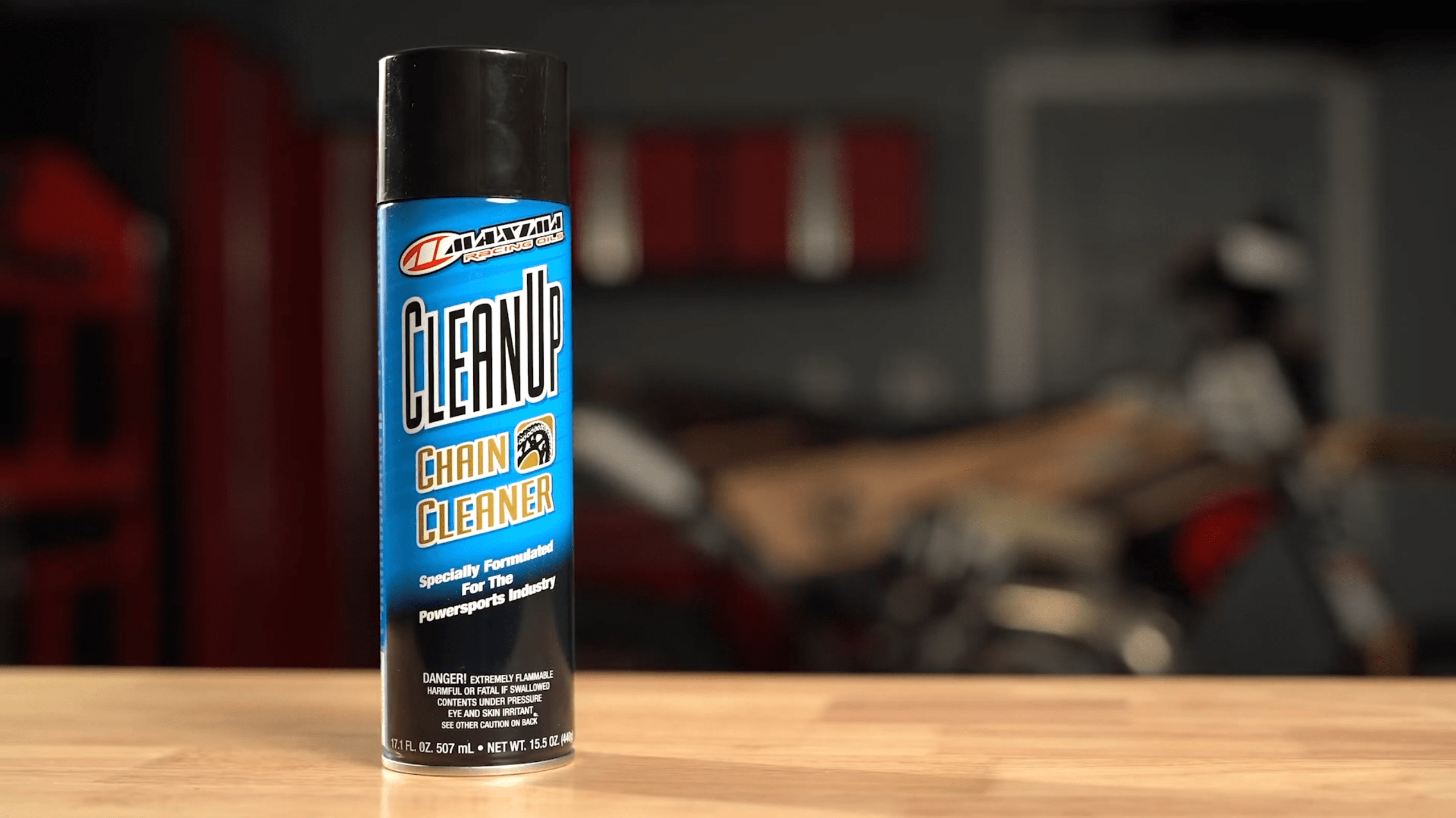 Maxima racing oil clean up aerosol - ATV Engine Cleaner