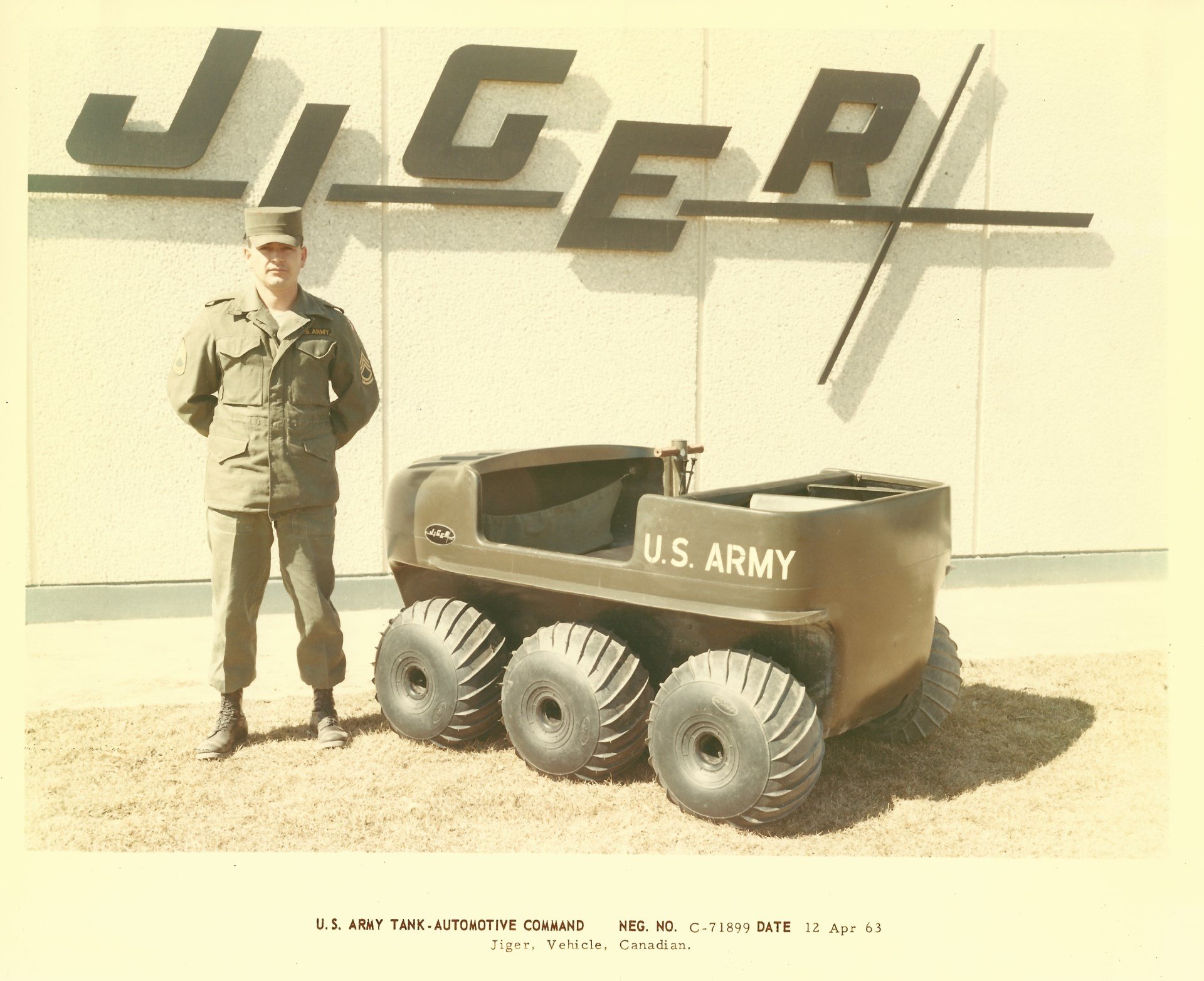 jiger atv for military pictures 1963